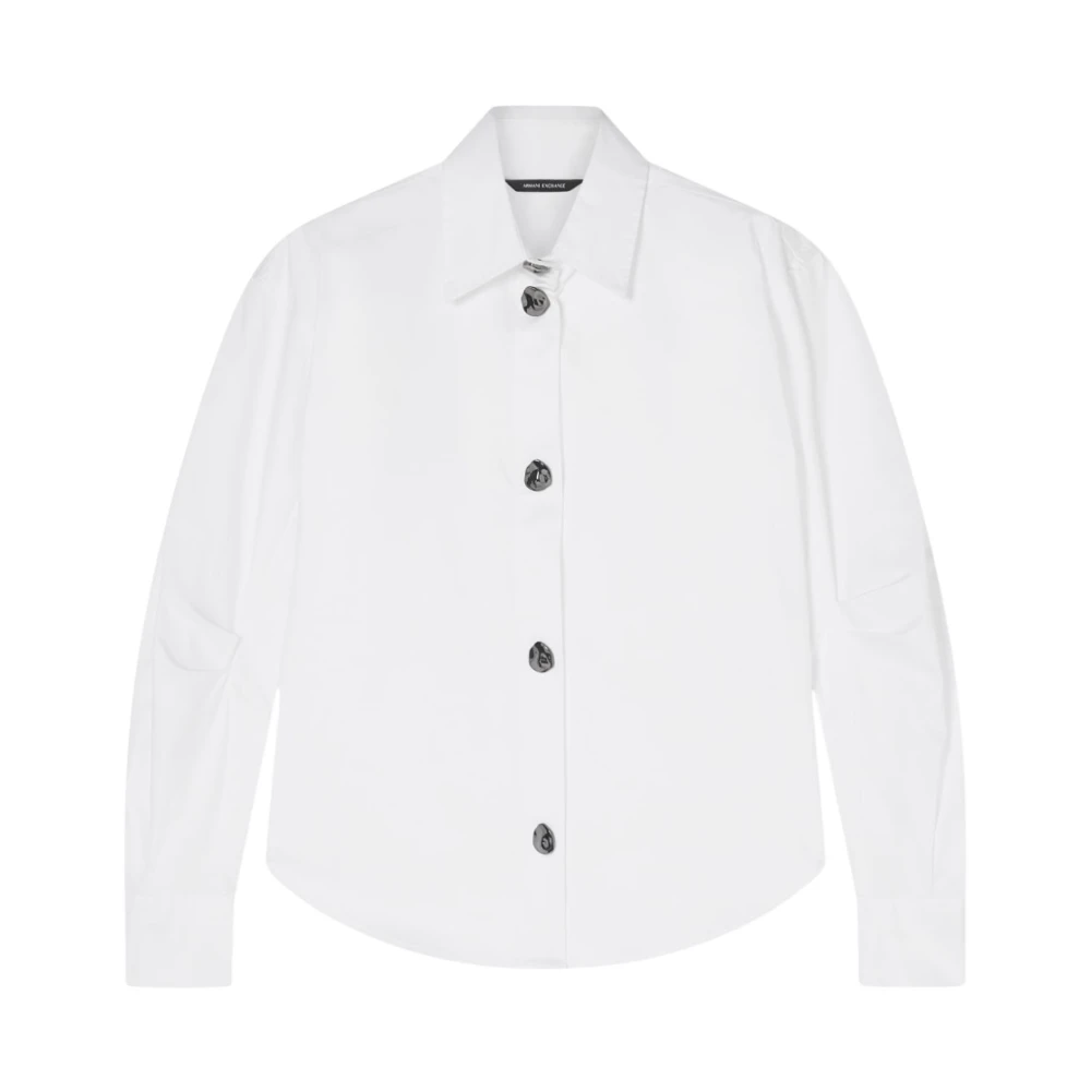 Armani Exchange Donna Bianco Camicette L, New,