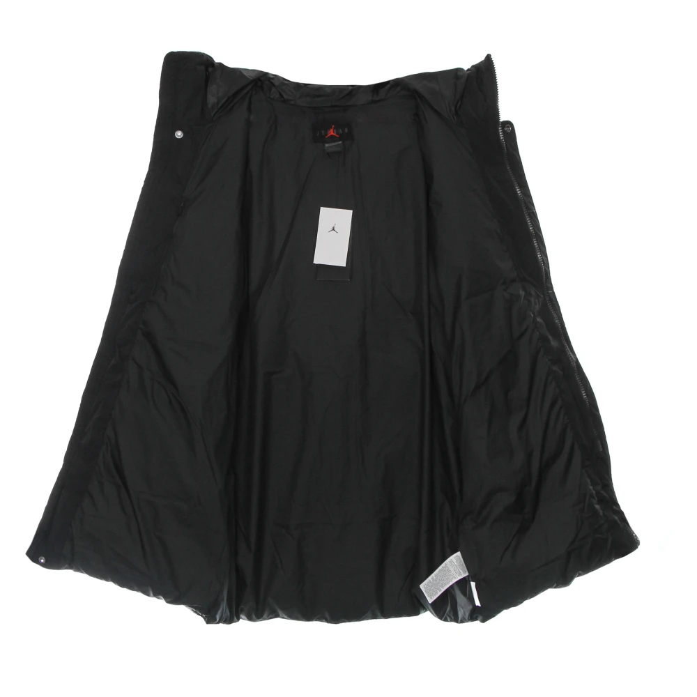 Jordan Waterafstotende Dons Parka met Capuchon Black Heren