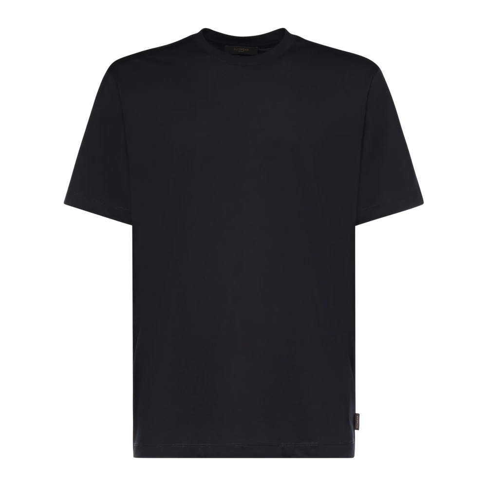 Zanone Men's Black T-Shirts, Xl, Crew-Neck T-Shirt