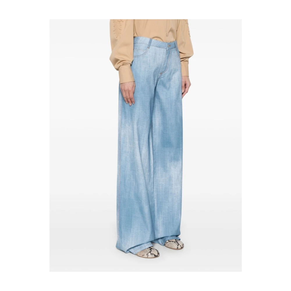 Ermanno Scervino Blauwe Jeans voor Vrouwen Blue Dames