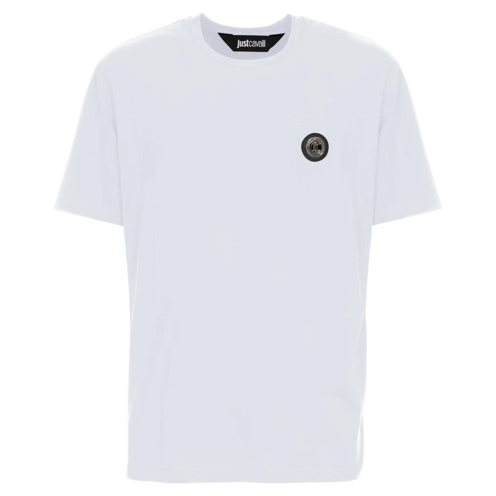 Just Cavalli T-shirts en Polos White Heren