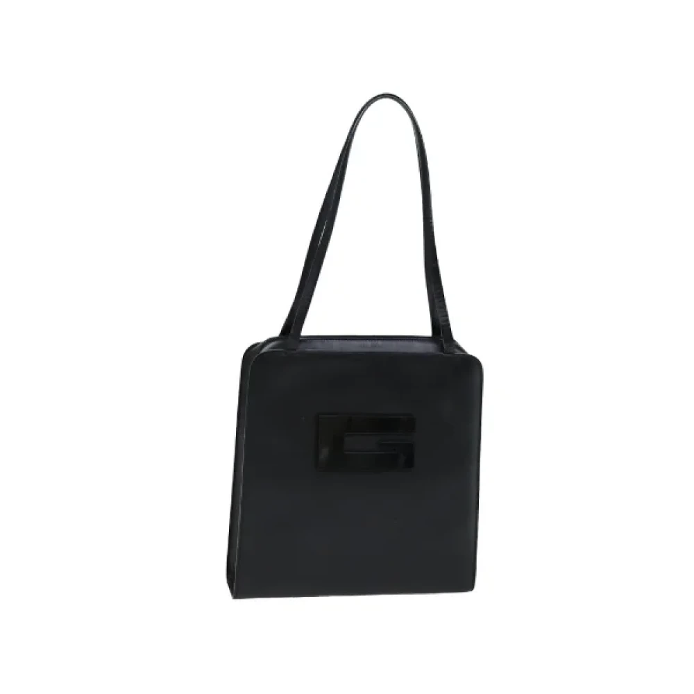 Gucci Vintage Pre-owned Leather gucci-bags Black Dames