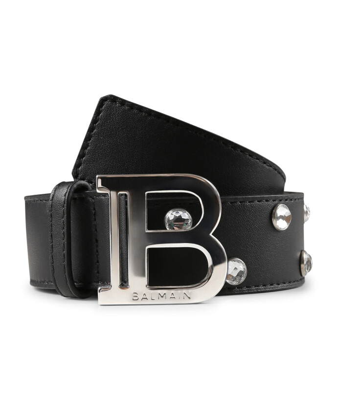 crystal-embellished-black-leather-belt