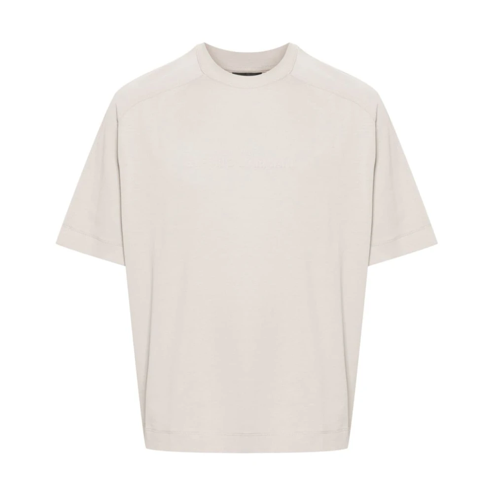 Emporio Armani Dove Grey T-shirts en Polos Gray Heren