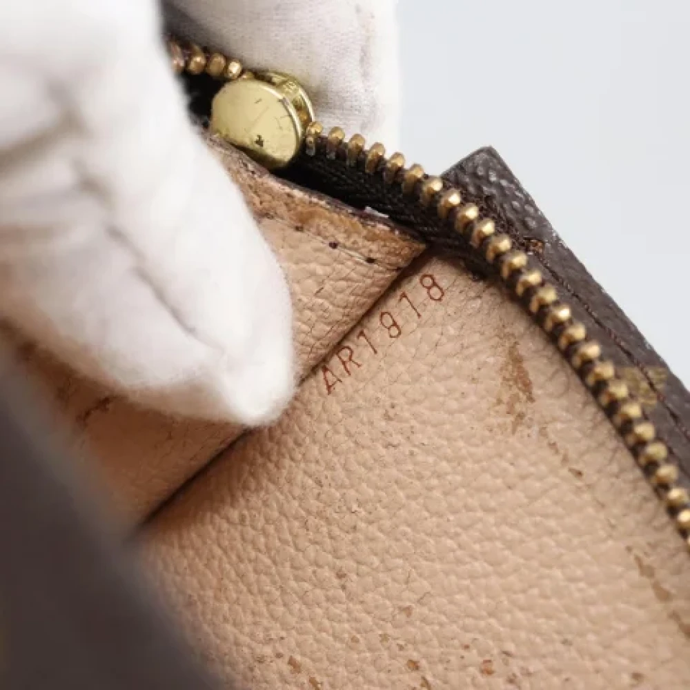 Louis Vuitton Vintage Pre-owned Canvas pouches Brown Dames