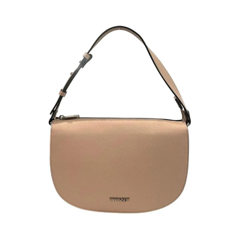 Twinset Shoulder Bag - Female - Handbags - Beige - One Size - Bags