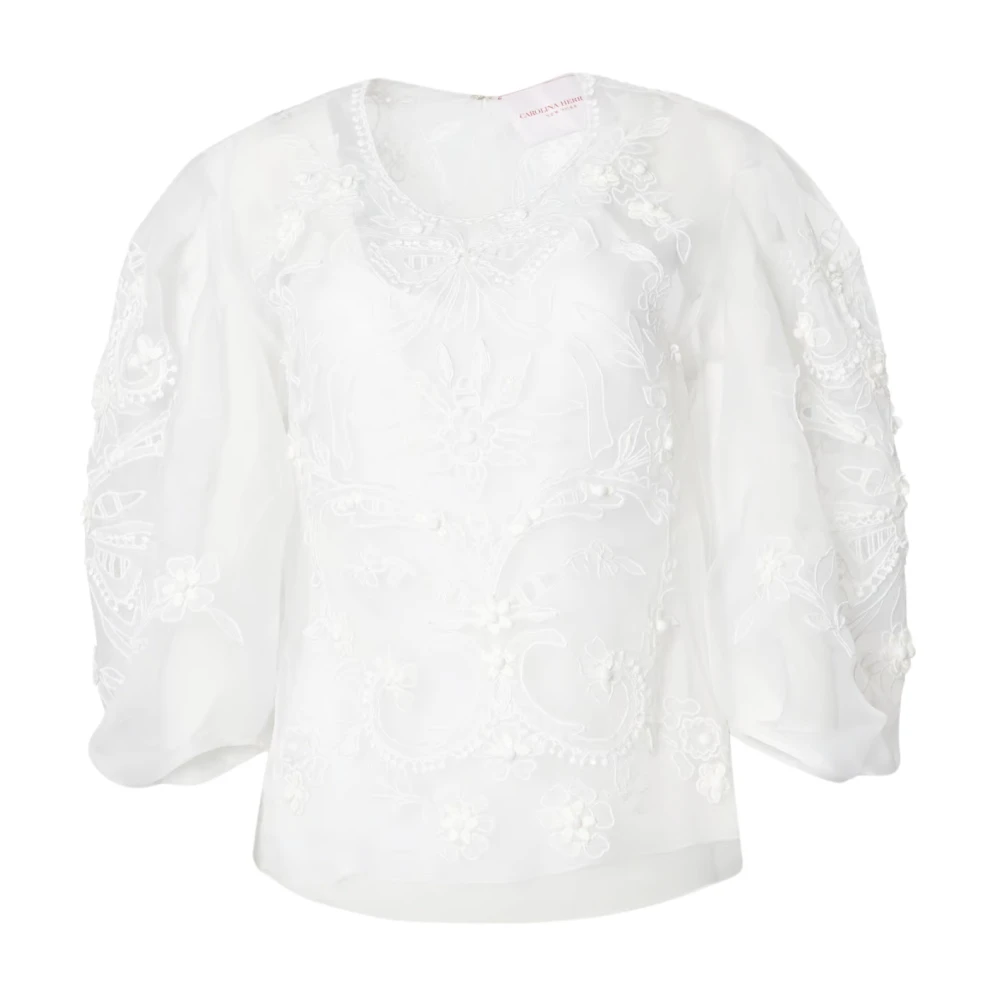 Carolina Herrera Blouses Shirts White Dames