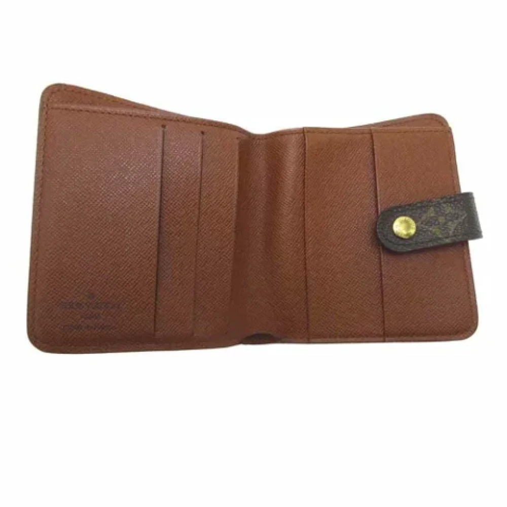 Louis Vuitton Vintage Pre-owned Canvas wallets Brown Dames