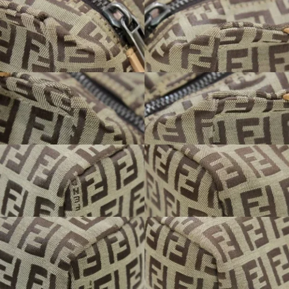 Fendi Vintage Pre-owned Canvas totes Beige Dames