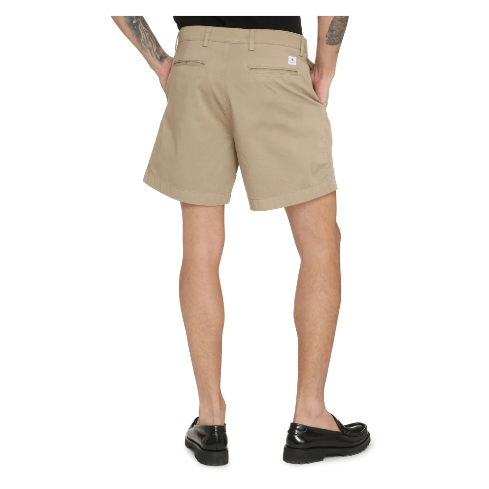 Department Five Katoenen Bermuda Shorts met zakken Beige Heren