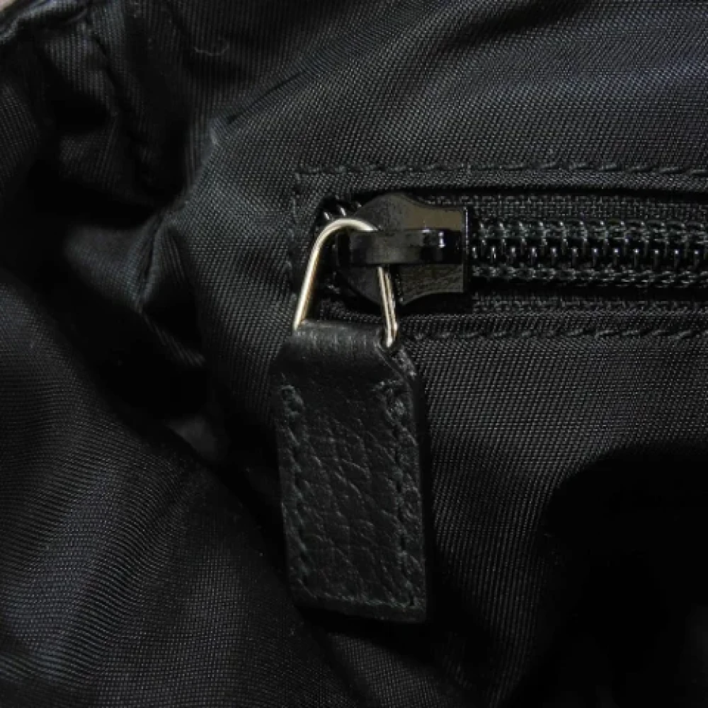Gucci Vintage Pre-owned Canvas crossbody-bags Black Dames