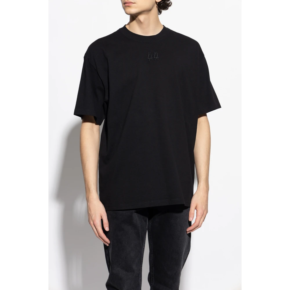 44 Label Group Bedrukt T-shirt Black Heren