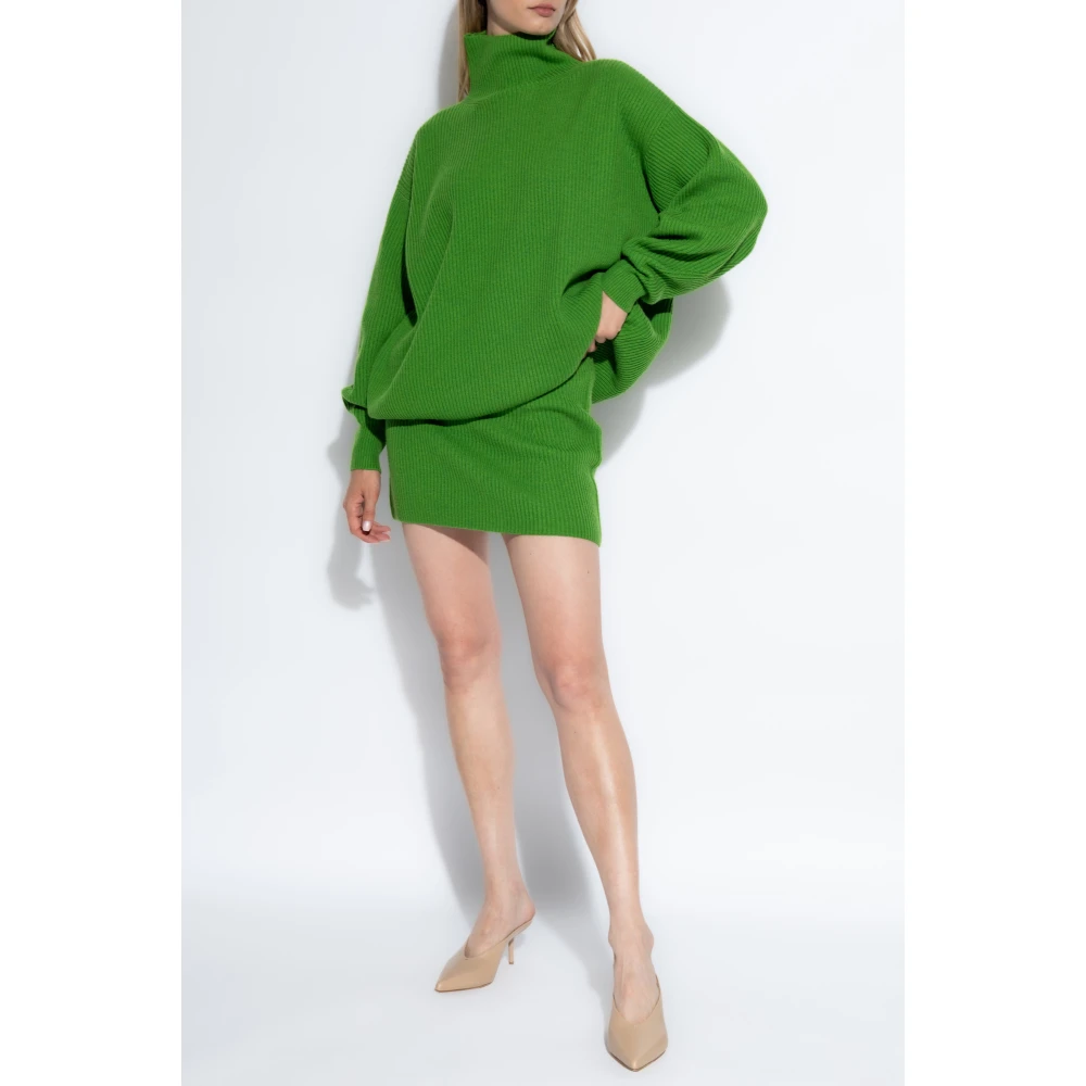 SPORTMAX Geribbelde rok Teiera Green Dames