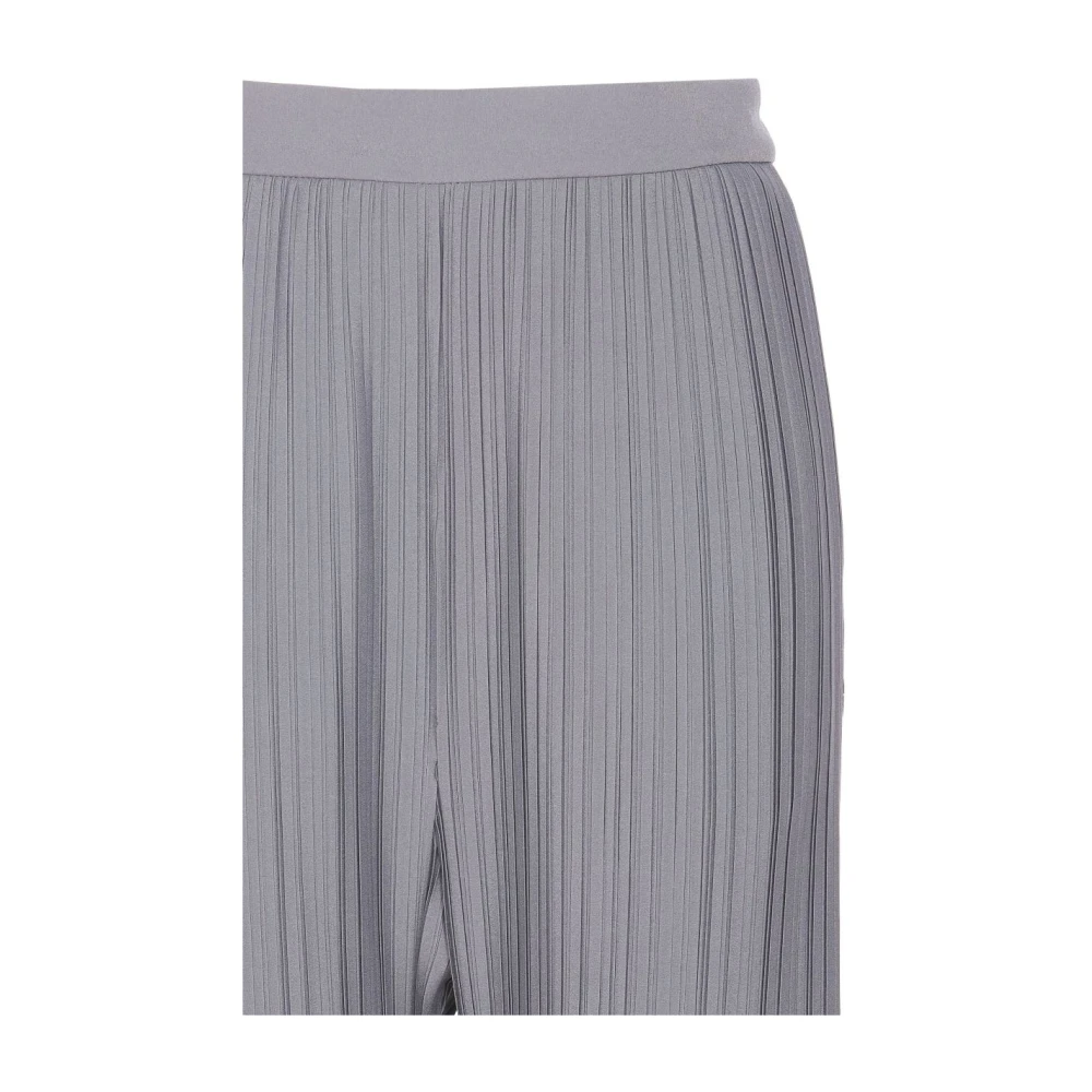 Lanvin Elastische Taille Rechte Pijp Broek Gray Dames