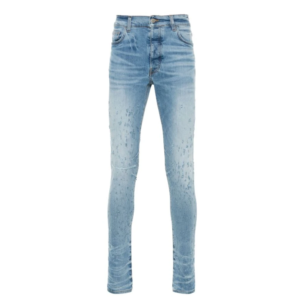 Amiri Blauwe Jeans Blue Heren