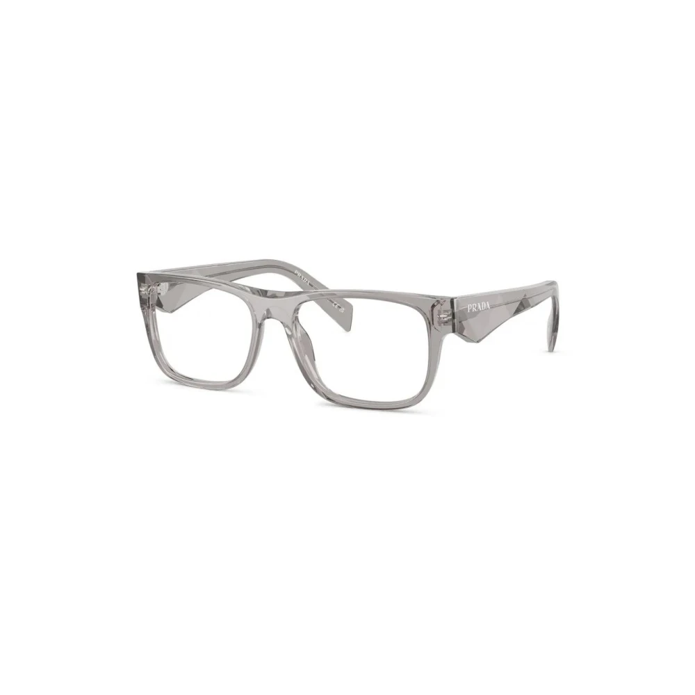 Prada Men's Gray Pr 22Zv 16Z1o1 Optical Frame - Glasses - 55 Mm - Accessories