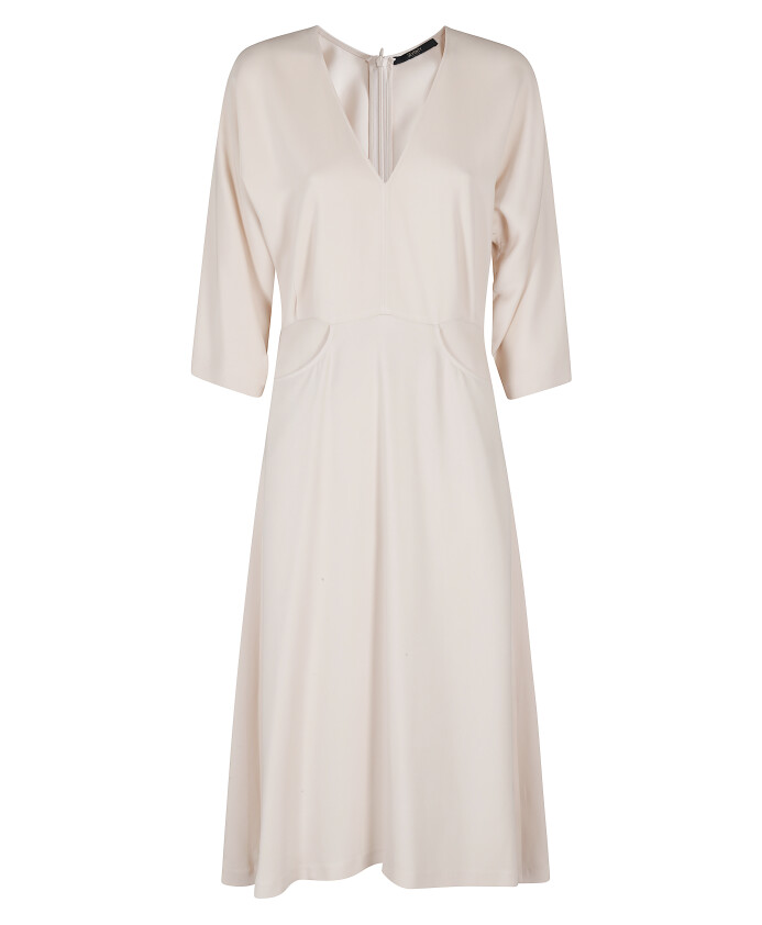 robe-midi-en-crepe-cady-col-v