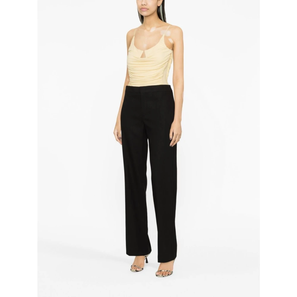 Isabel marant Zwarte Scarly Broek voor Vrouwen Black Dames