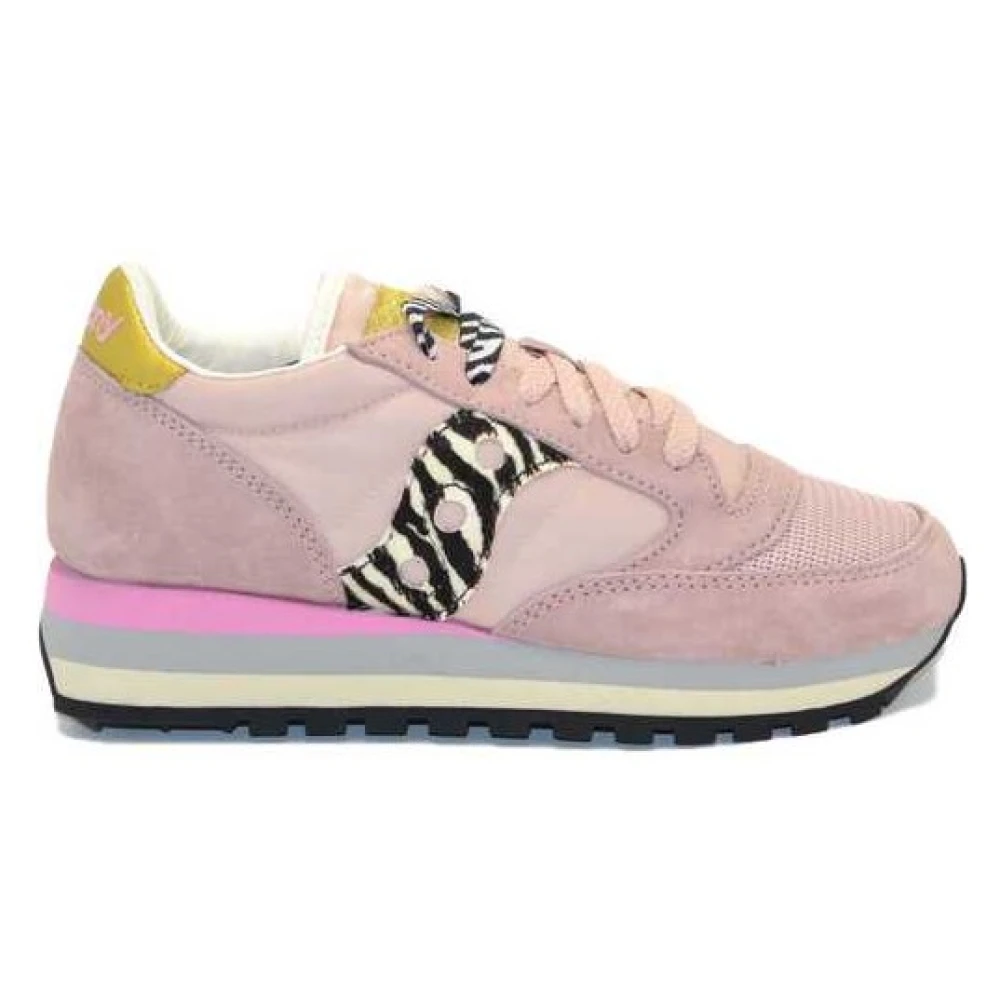 Saucony Modekomfort Sneakers Pink, Dam