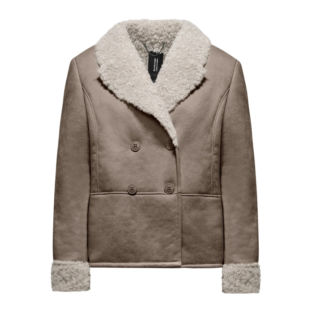 Jackets > Faux Fur & Shearling Jackets - - BomBoogie - Modalova