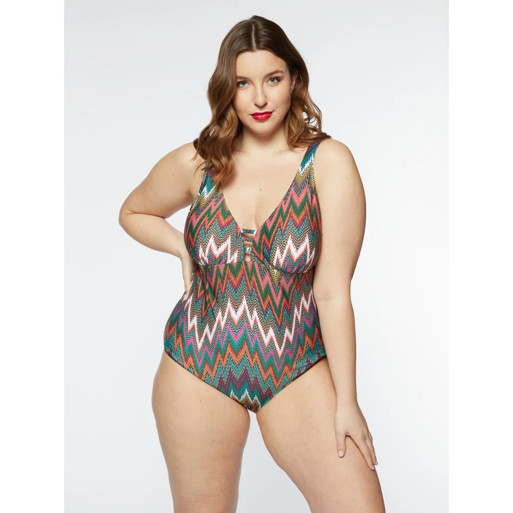 Fiorella Rubino Cut-Out Badpak Multicolor Dames