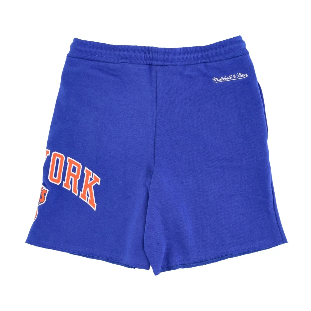 Mitchell & Ness NBA Game Day French Terry Shorts Blue Heren