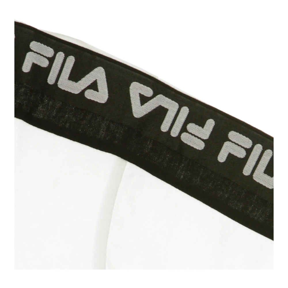 Fila Bright White Black Dames T-shirt White Dames