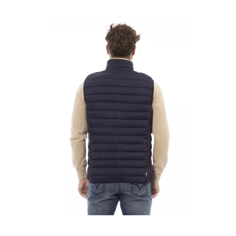 Invicta Gewatteerd Herenvest met Contrastpatch Blue Heren