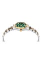 montre-pour-femme-date-superlative-bicolore-vert