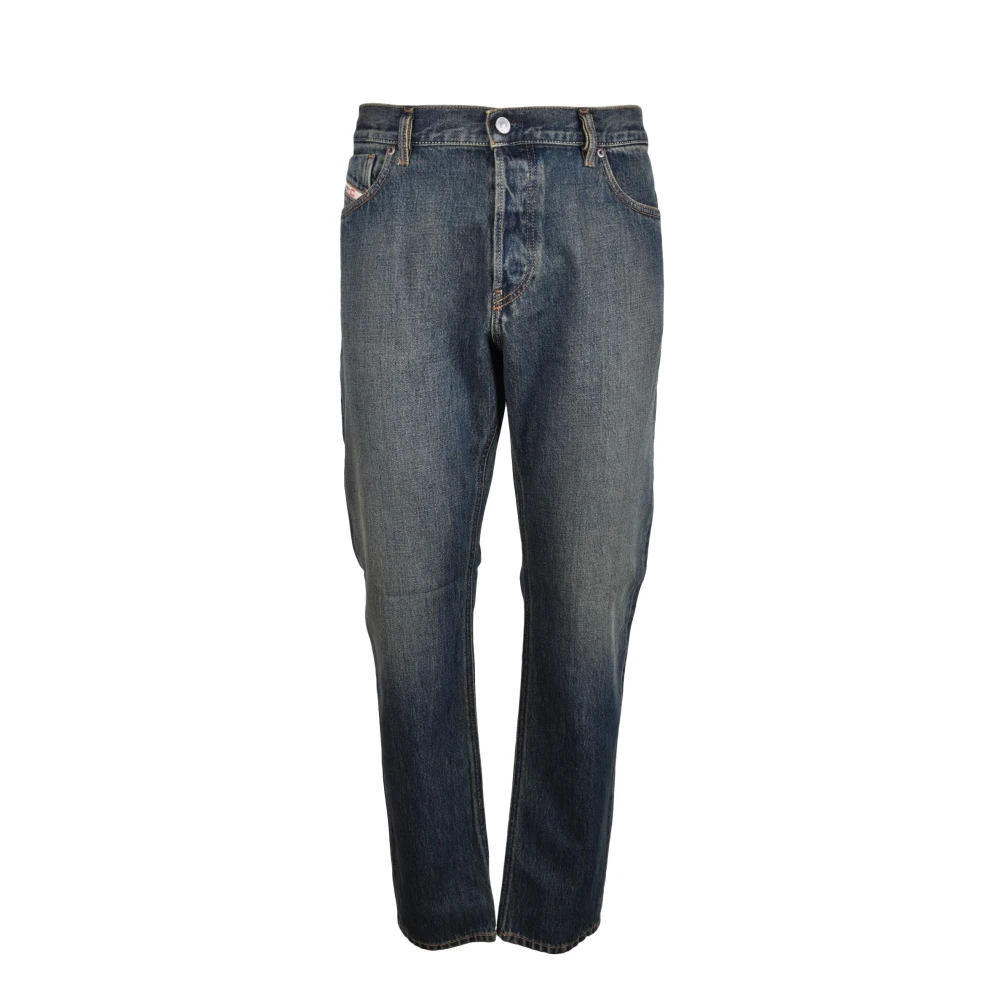 Diesel Klassieke katoenen jeans Blue Heren