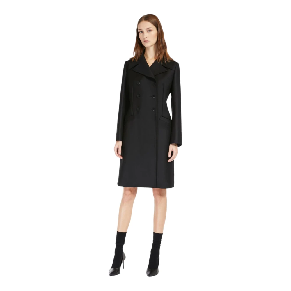 Max Mara Jackets Black Dames