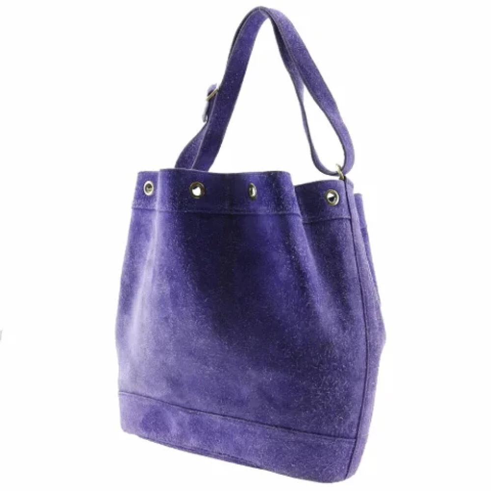 Hermès Vintage Pre-owned Fabric crossbody-bags Purple Dames