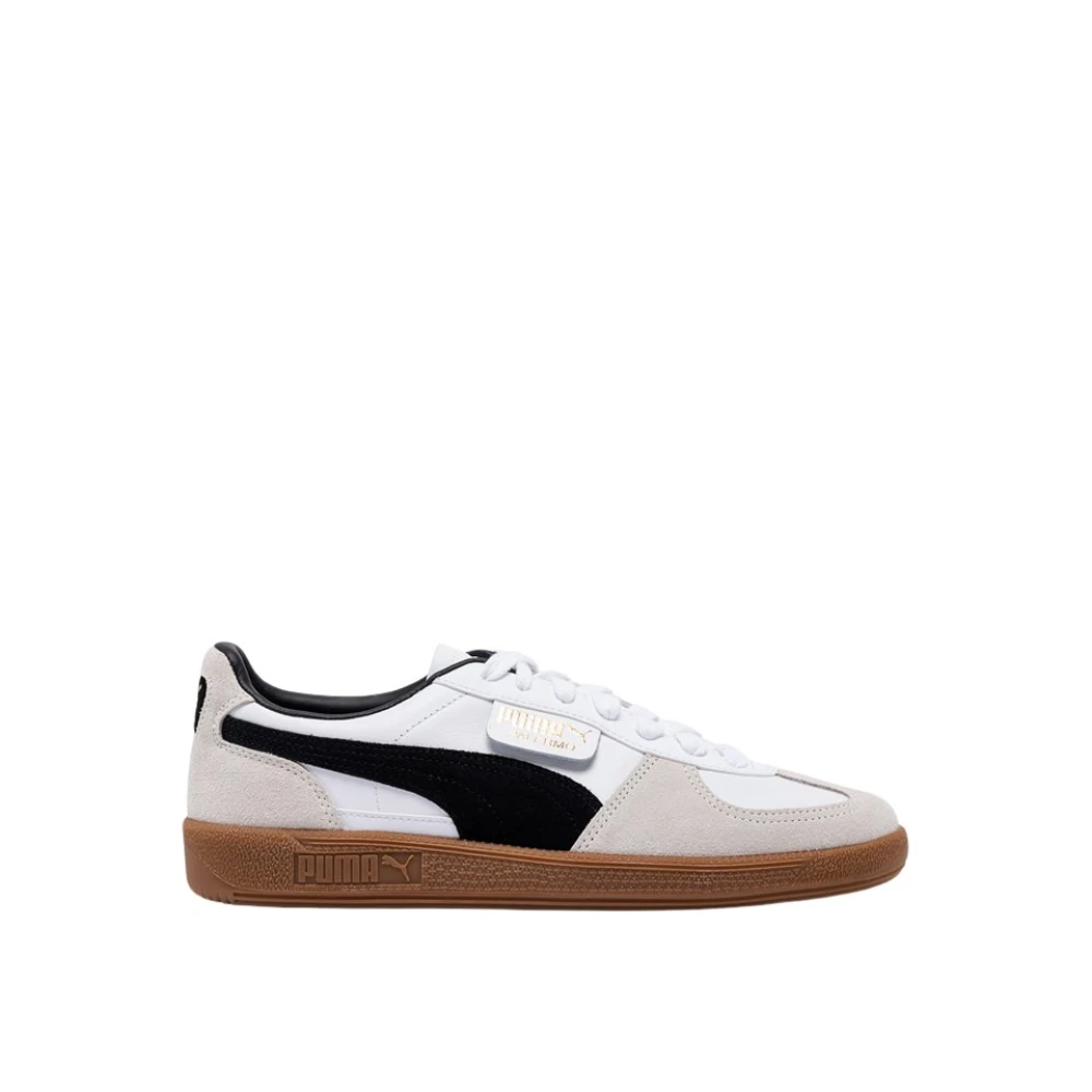Puma Palermo Sneakers Klassieke Britse Stijl Heren Schoenen Wit