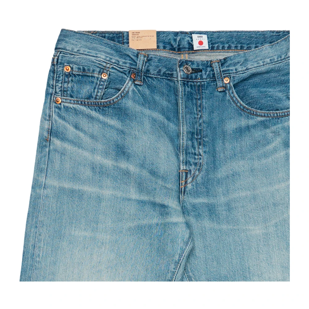 Edwin Japanse Wijde Rechte Pijp Katoenen Jeans Blue Heren