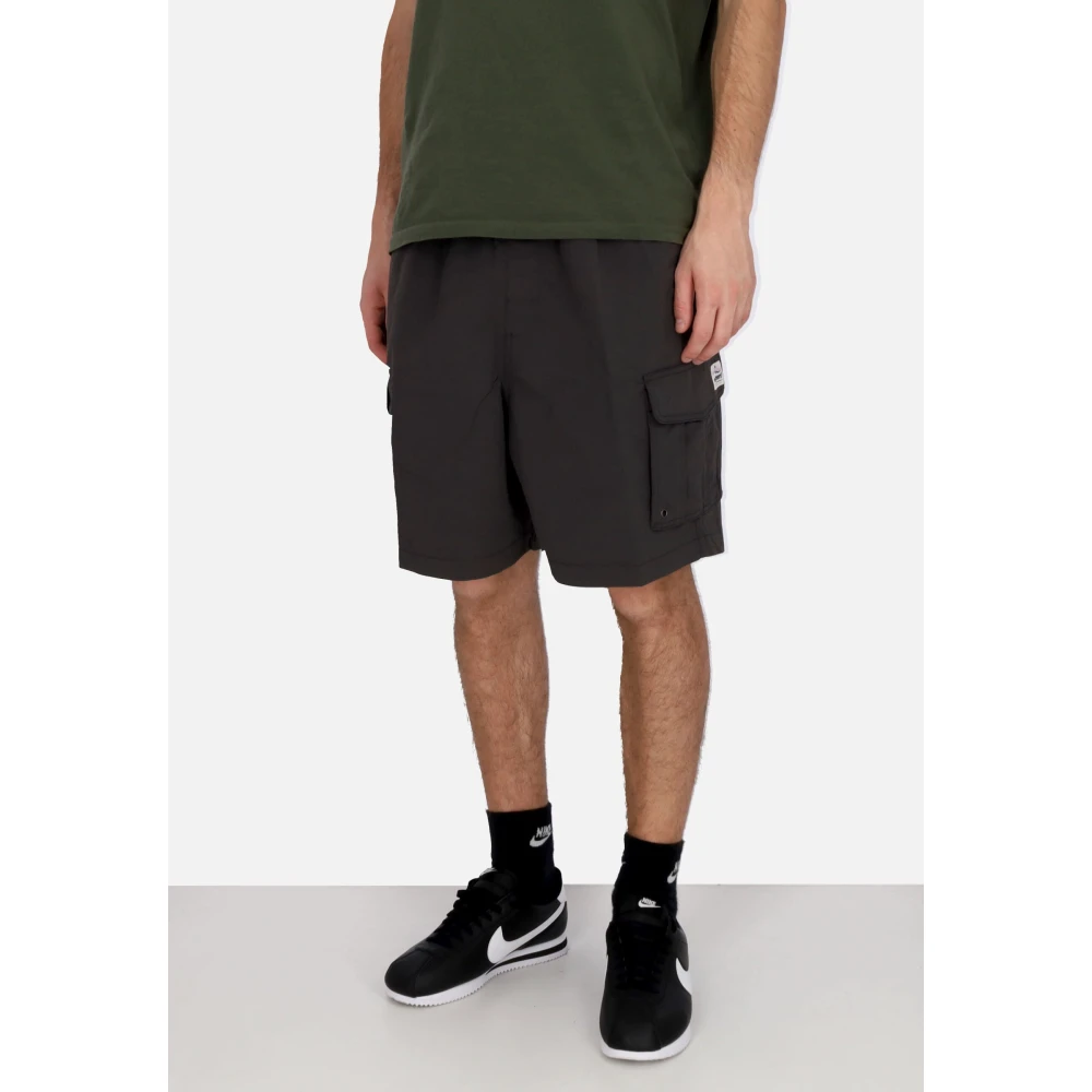 Element Cargo Shorts Off Black Heren