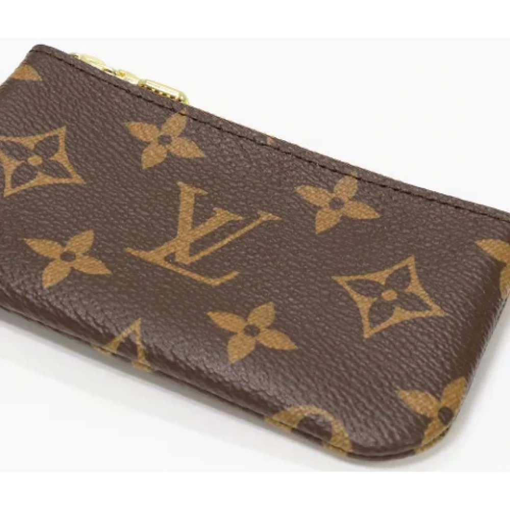 Louis Vuitton Vintage Pre-owned Canvas key-holders Brown Dames