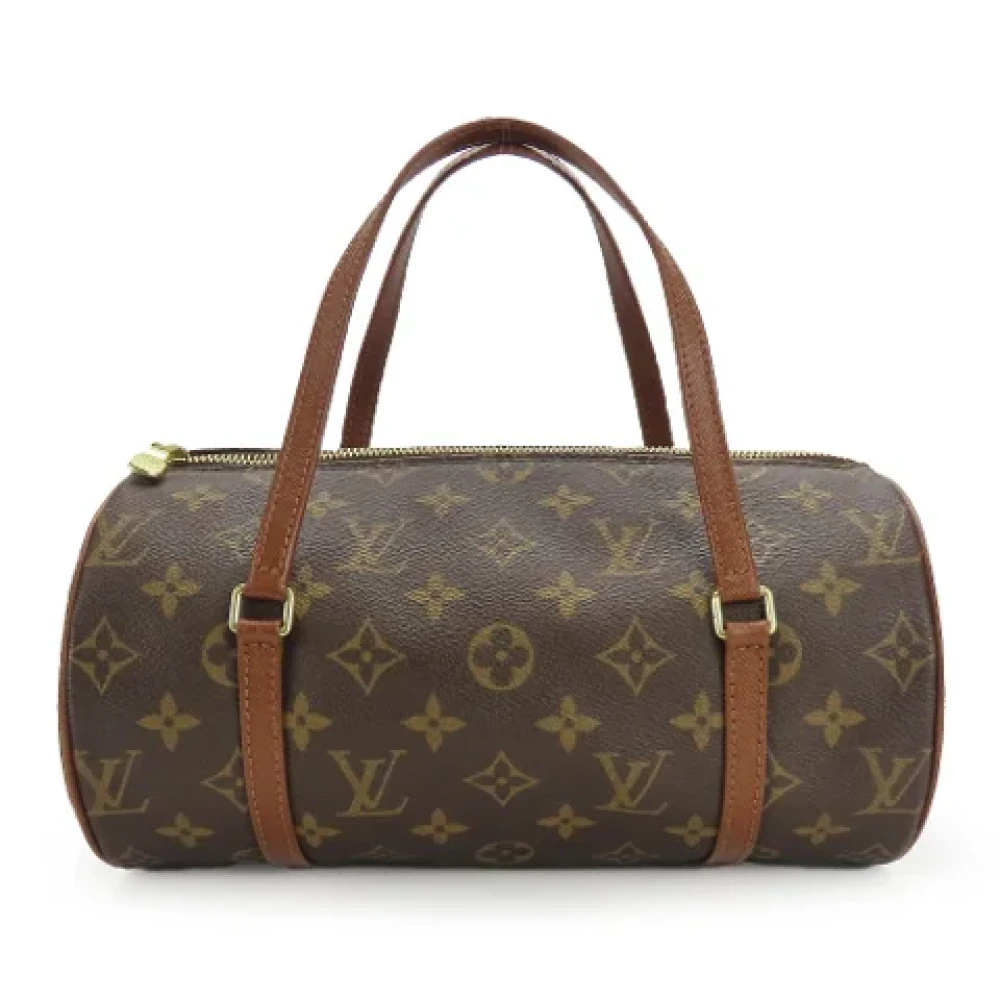 Louis Vuitton Vintage Pre-owned Canvas handbags Brown Dames