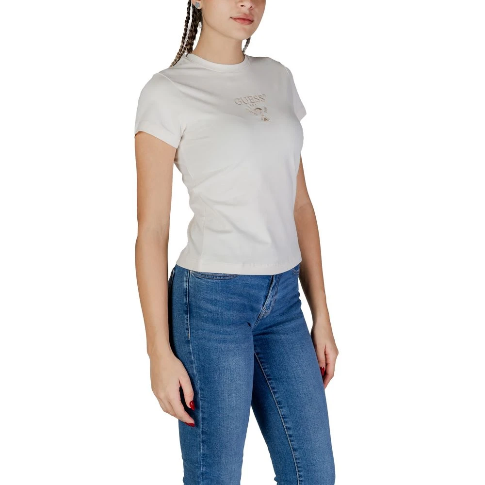 Guess Actief Katoenen T-shirt Lente Zomer Collectie Gray Dames