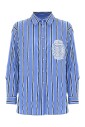 chemise-en-coton-a-rayures-avec-logo