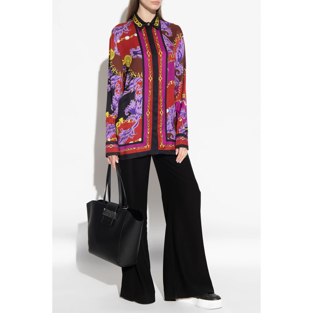 Versace Jeans Couture Gestreept overhemd Multicolor Dames