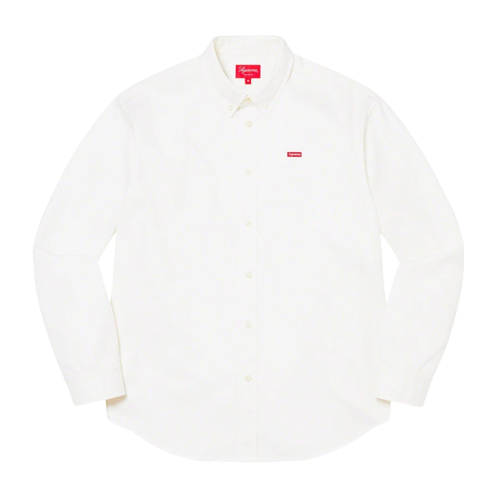 Supreme Wit Overhemd met Lange Mouwen Limited Edition White Heren