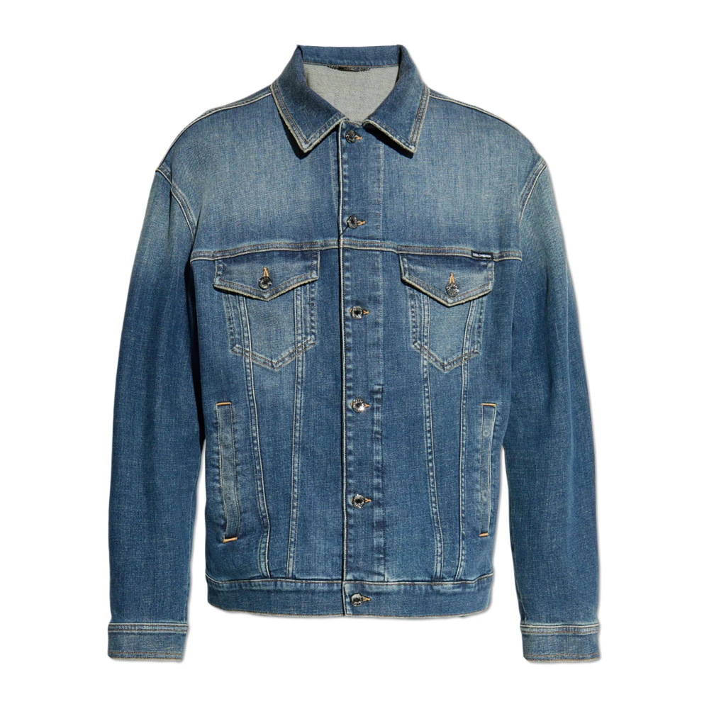 Dolce & Gabbana , Herren, Jacken, Blau, Xl 