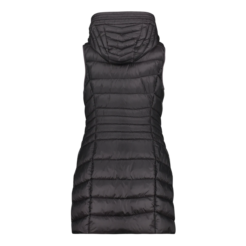 Betty Barclay Gewatteerd Vest met Afneembare Capuchon Green Dames