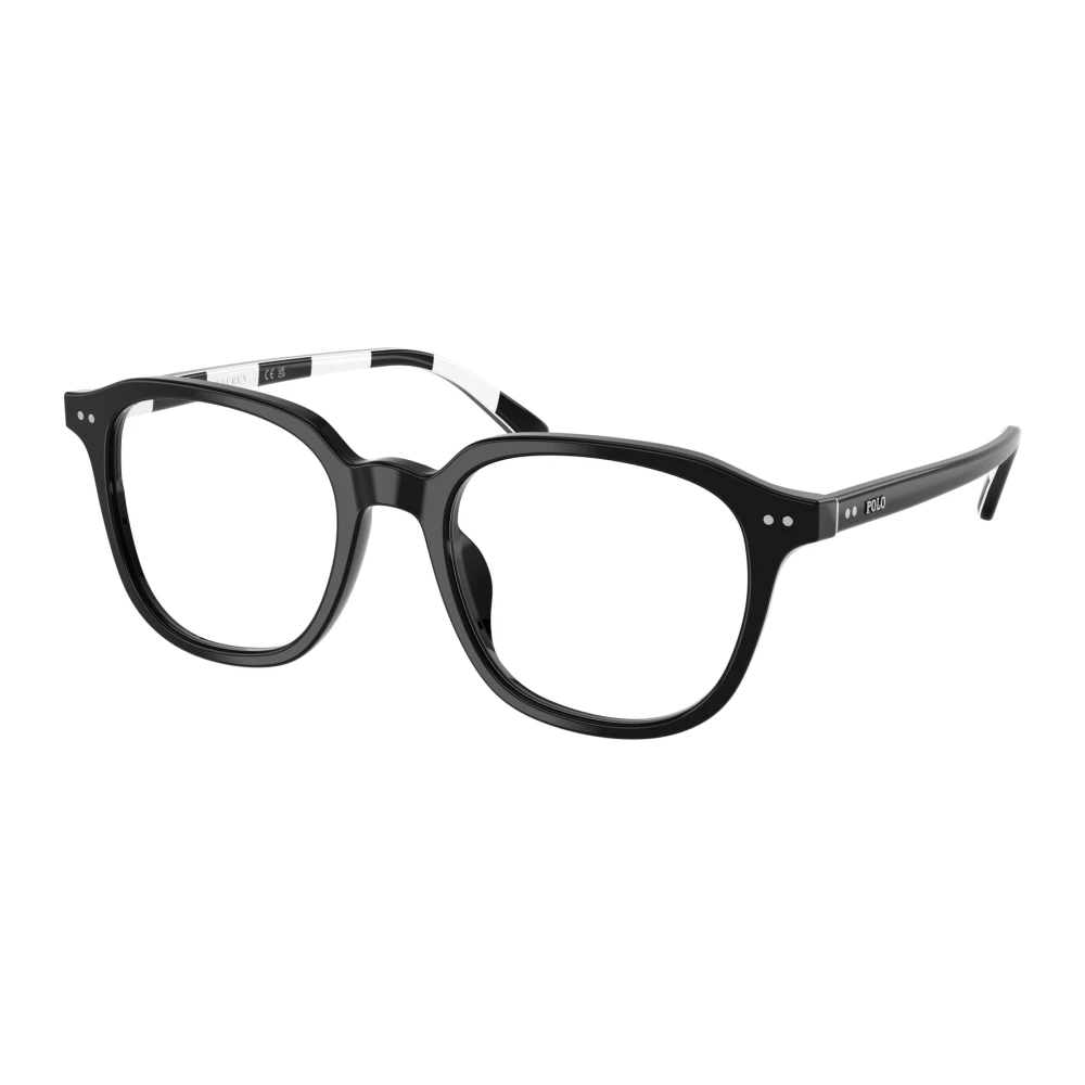 Polo Ralph Lauren Men's Black Man Ph2283u 5001 Optical Frames Acetate Round Normal - Image 3