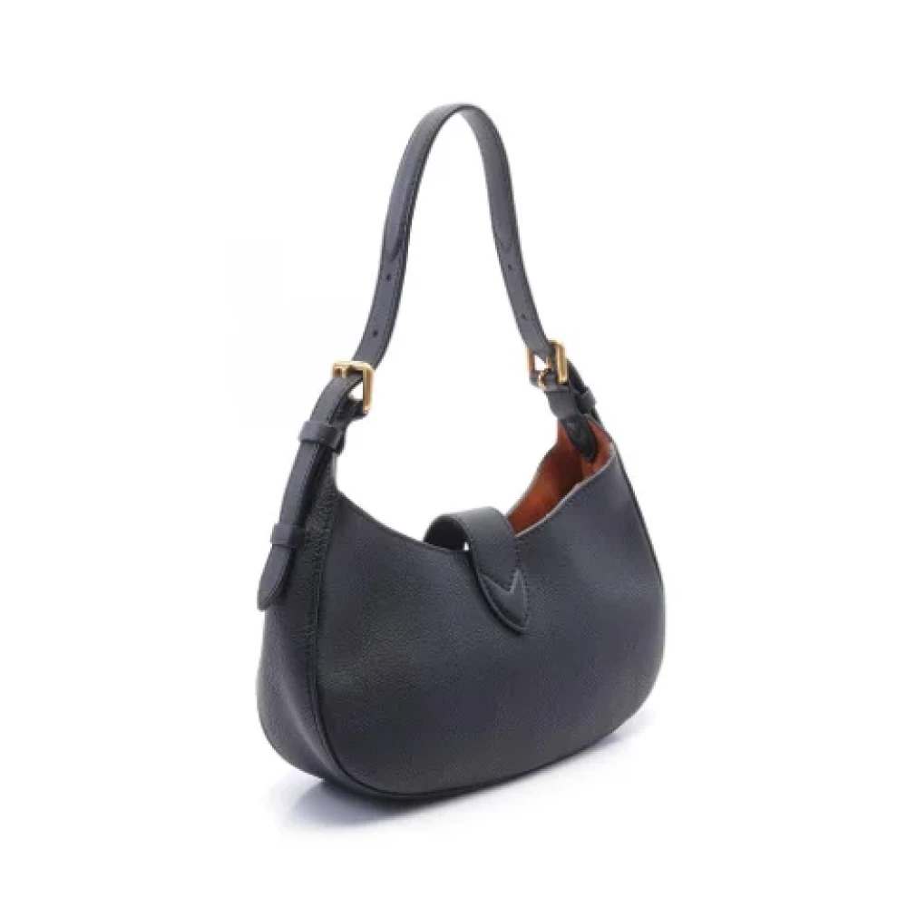 Louis Vuitton Vintage Pre-owned Leather louis-vuitton-bags Black Dames