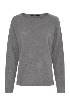 Finstickad kashmirpullover