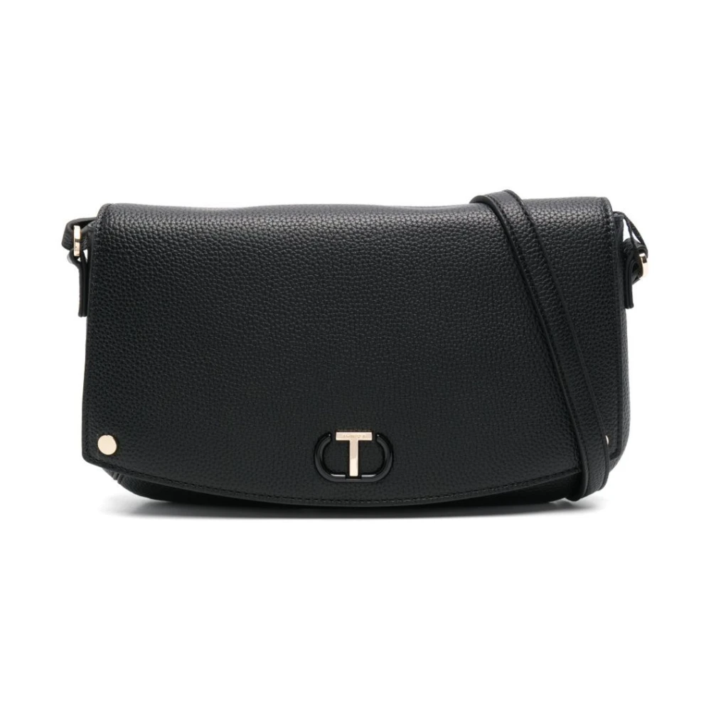Twinset Zwarte tassen voor een stijlvolle uitstraling Black Dames