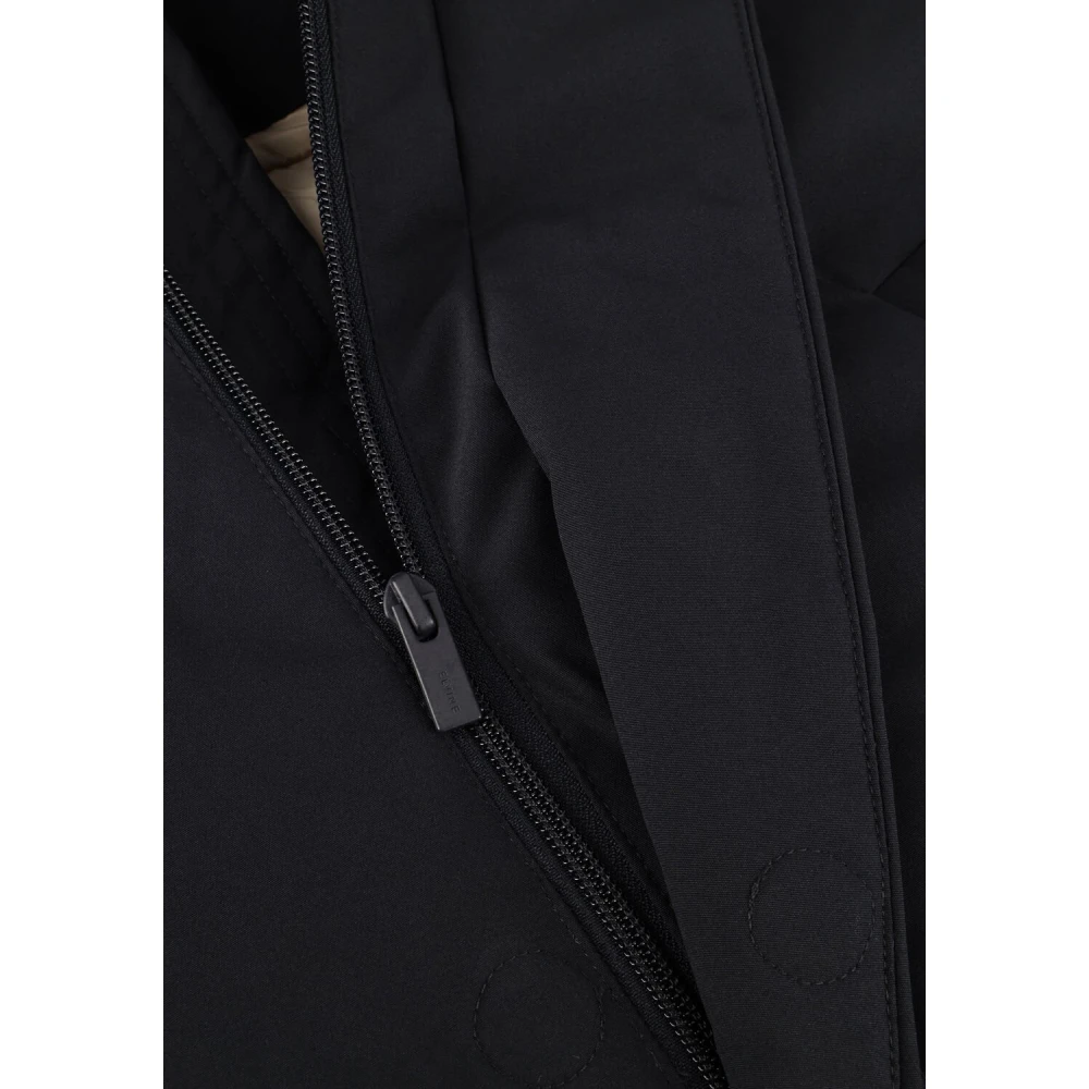Elvine Zwarte Winter Parka voor Mannen Black Heren