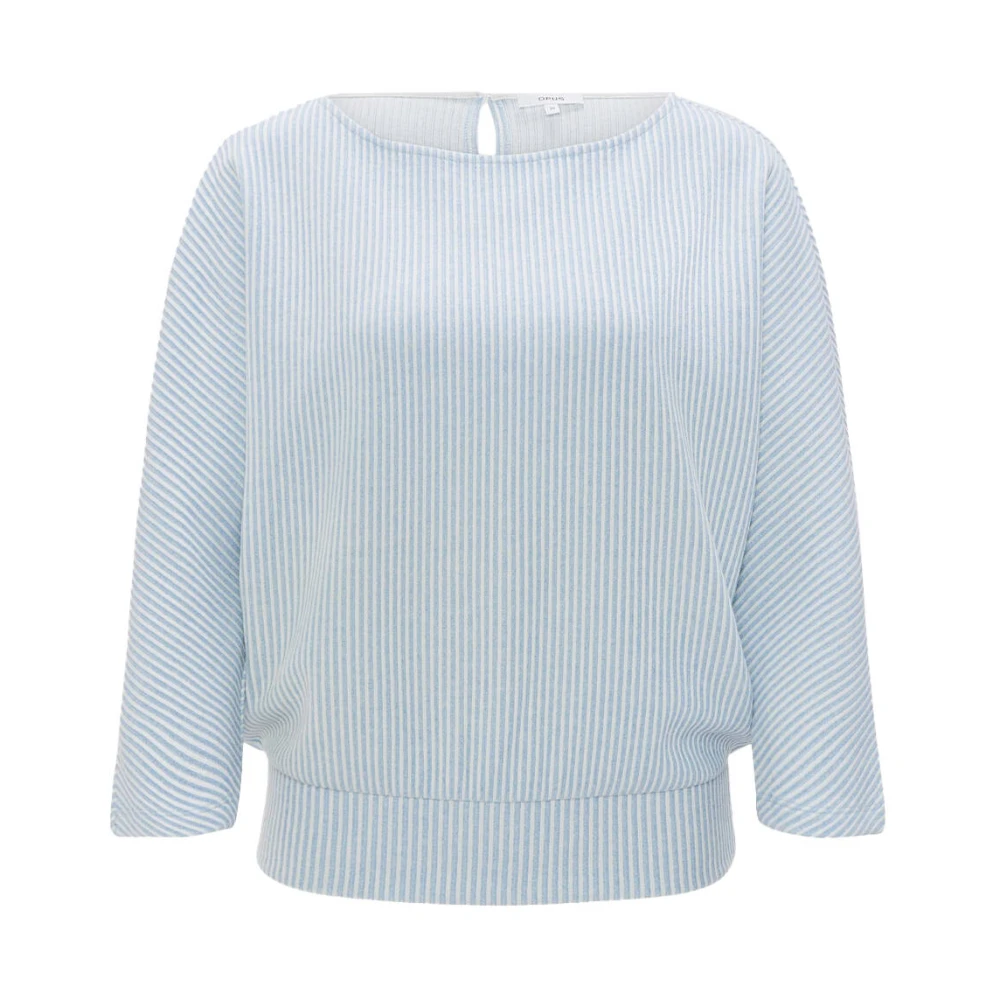 Opus Geipen Sweater Blue Dames