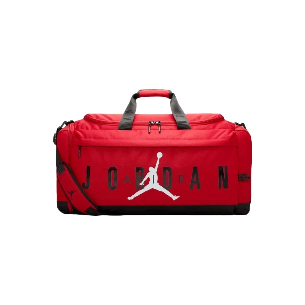 Jordan Uomo Rosso Borsone Sportivo